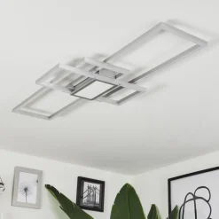 Plafonnierlongos Led Aluminium, 1 Lumiere