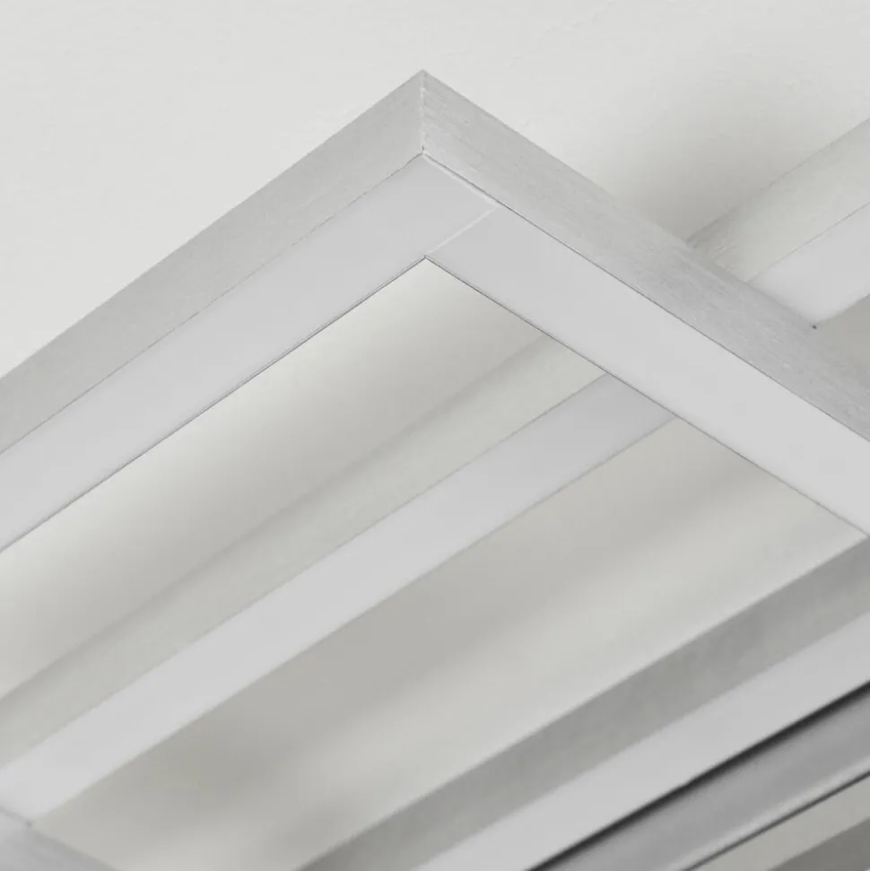 Plafonnierlongos Led Aluminium, 1 Lumiere
