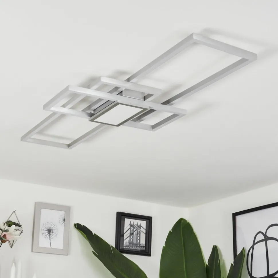 Plafonnierlongos Led Aluminium, 1 Lumiere