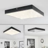 Plafonniermentque Led Noir, 1 Lumiere