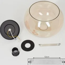 Plafonniermolloy Ambre, 1 Lumiere