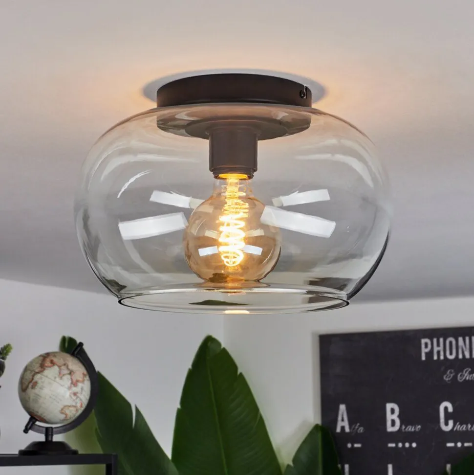 Plafonniermolloy Clair, 1 Lumiere