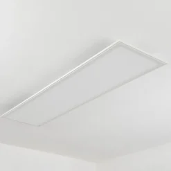 Plafonniermontalba Led Blanc, 1 Lumiere, Telecommandes, Changeur De Couleurs