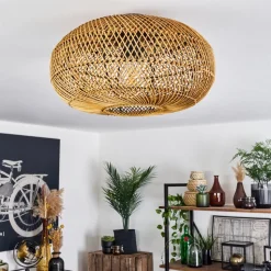 Plafonniermulstrand Ecru, 1 Lumiere