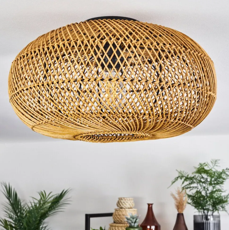 Plafonniermulstrand Ecru, 1 Lumiere