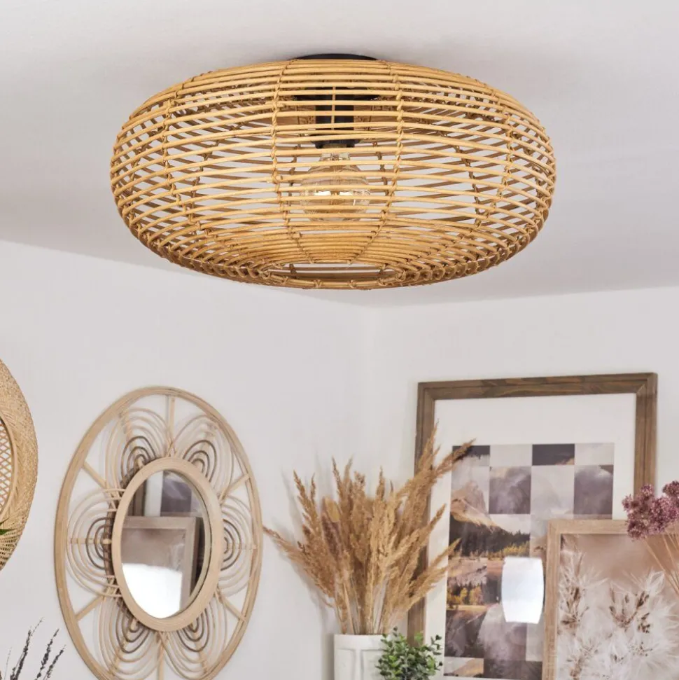 Plafonniermulstrand Ecru, 1 Lumiere