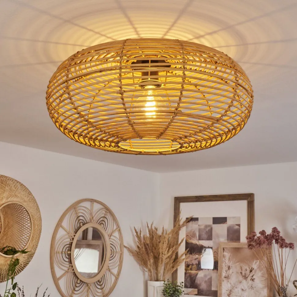 Plafonniermulstrand Ecru, 1 Lumiere