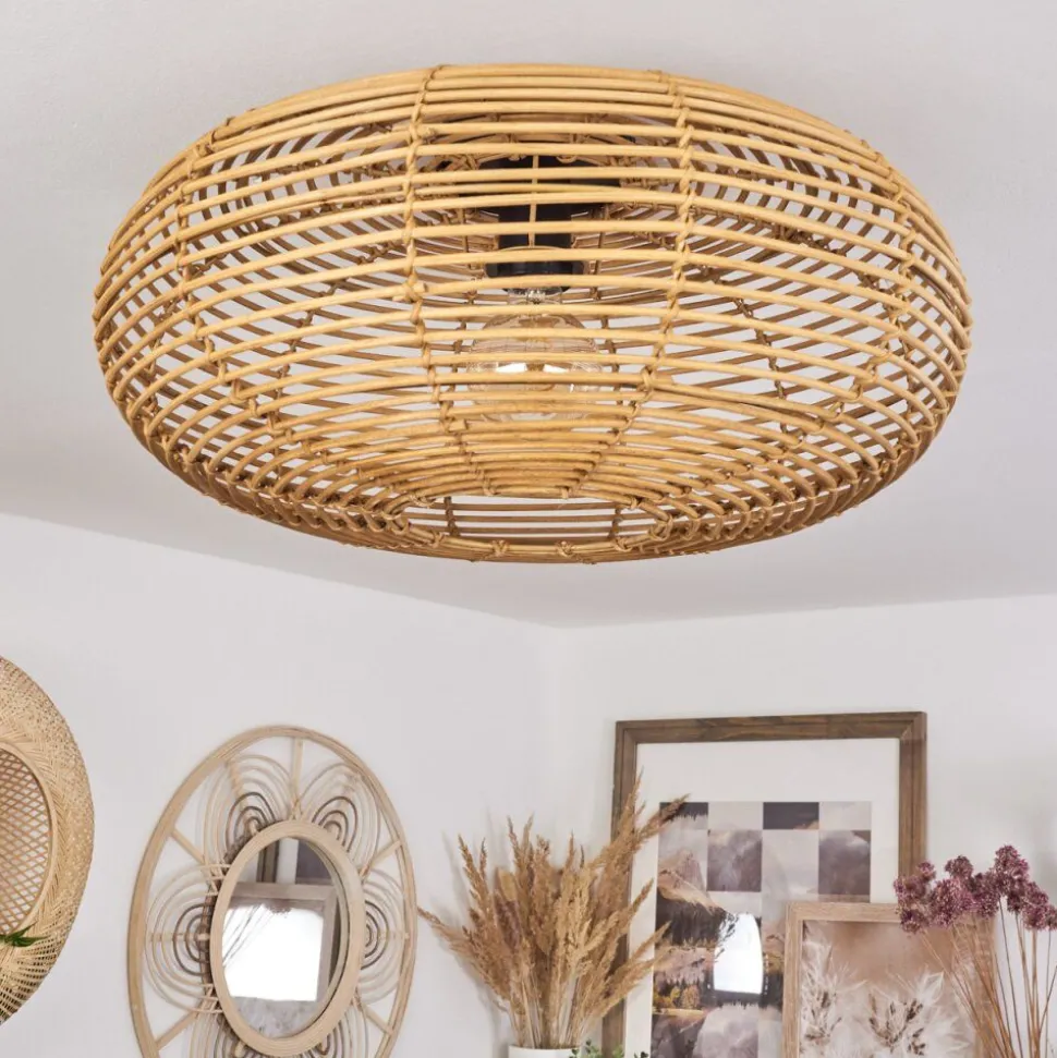 Plafonniermulstrand Ecru, 1 Lumiere