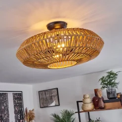Plafonniermulstrand Ecru, 1 Lumiere