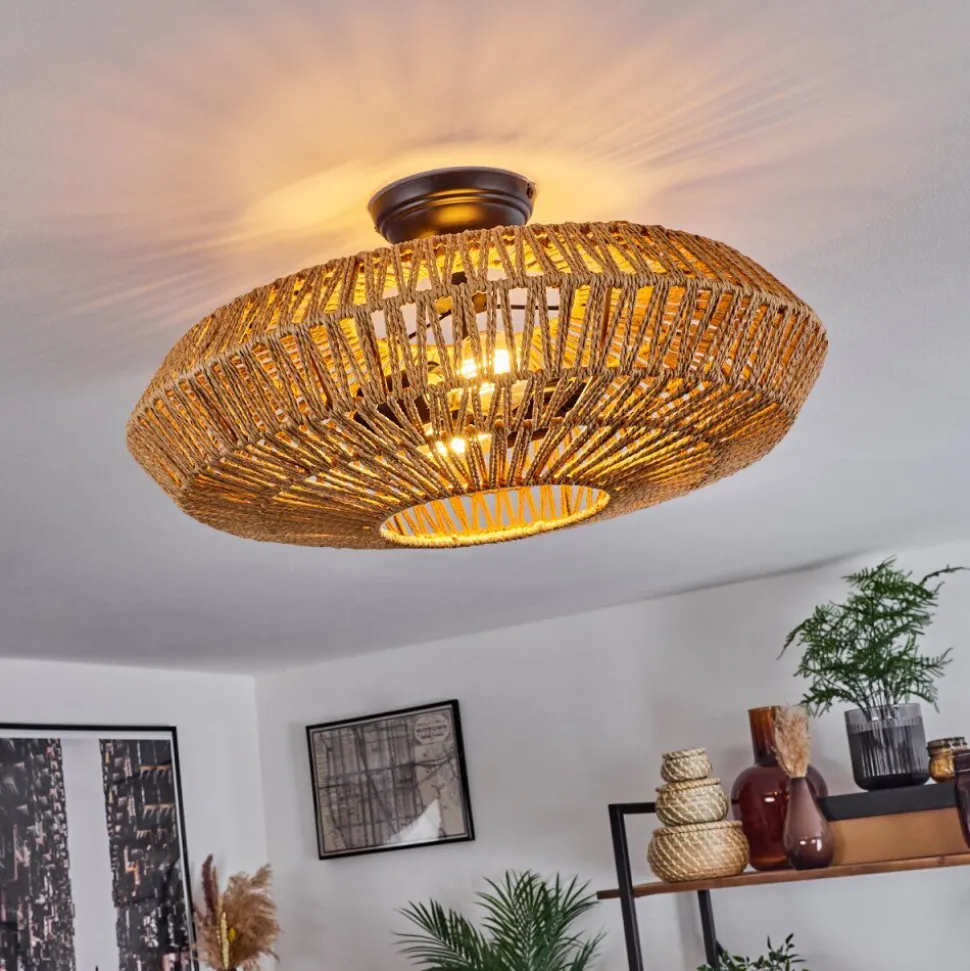 Plafonniermulstrand Ecru, 1 Lumiere