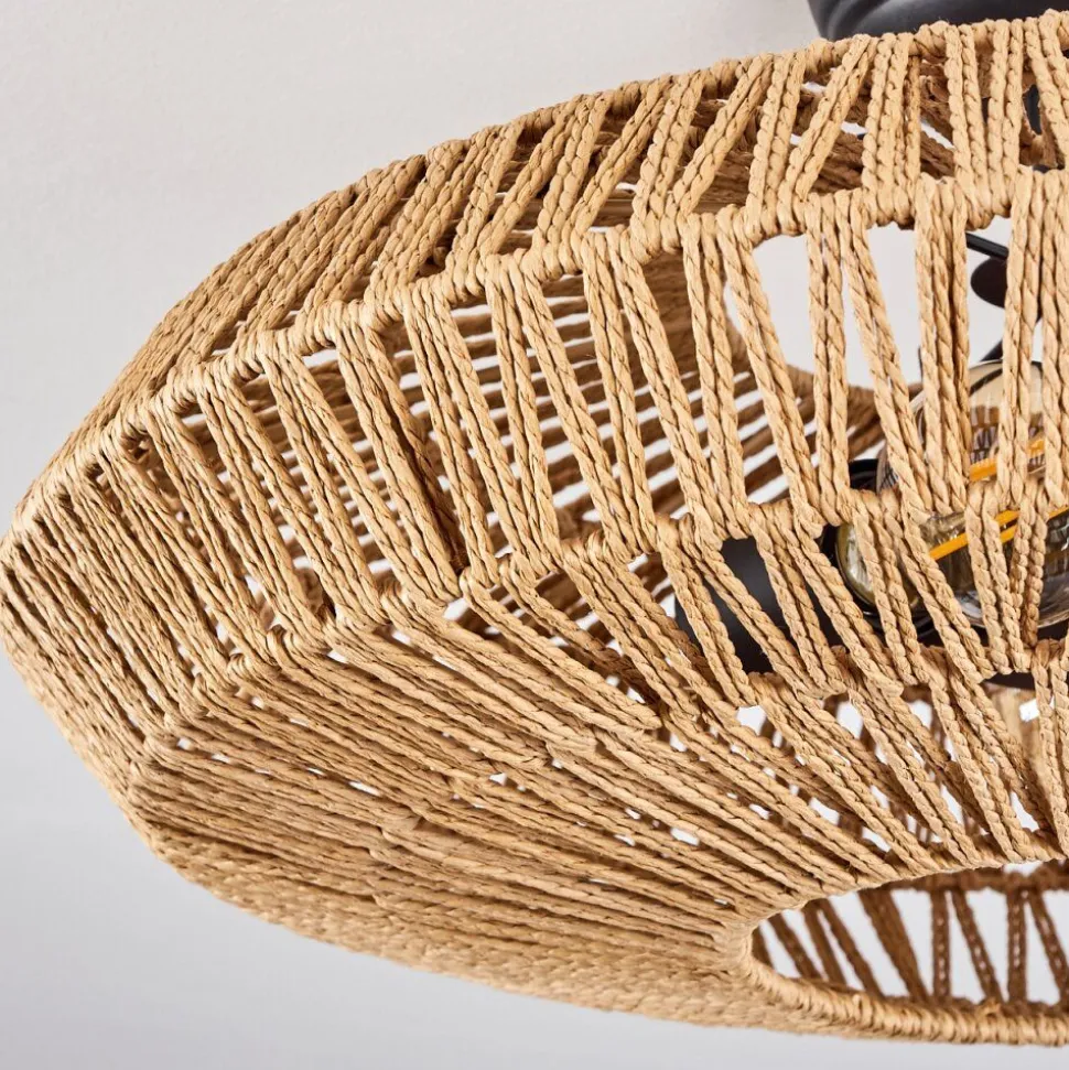 Plafonniermulstrand Ecru, 1 Lumiere