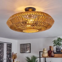 Plafonniermulstrand Ecru, 1 Lumiere