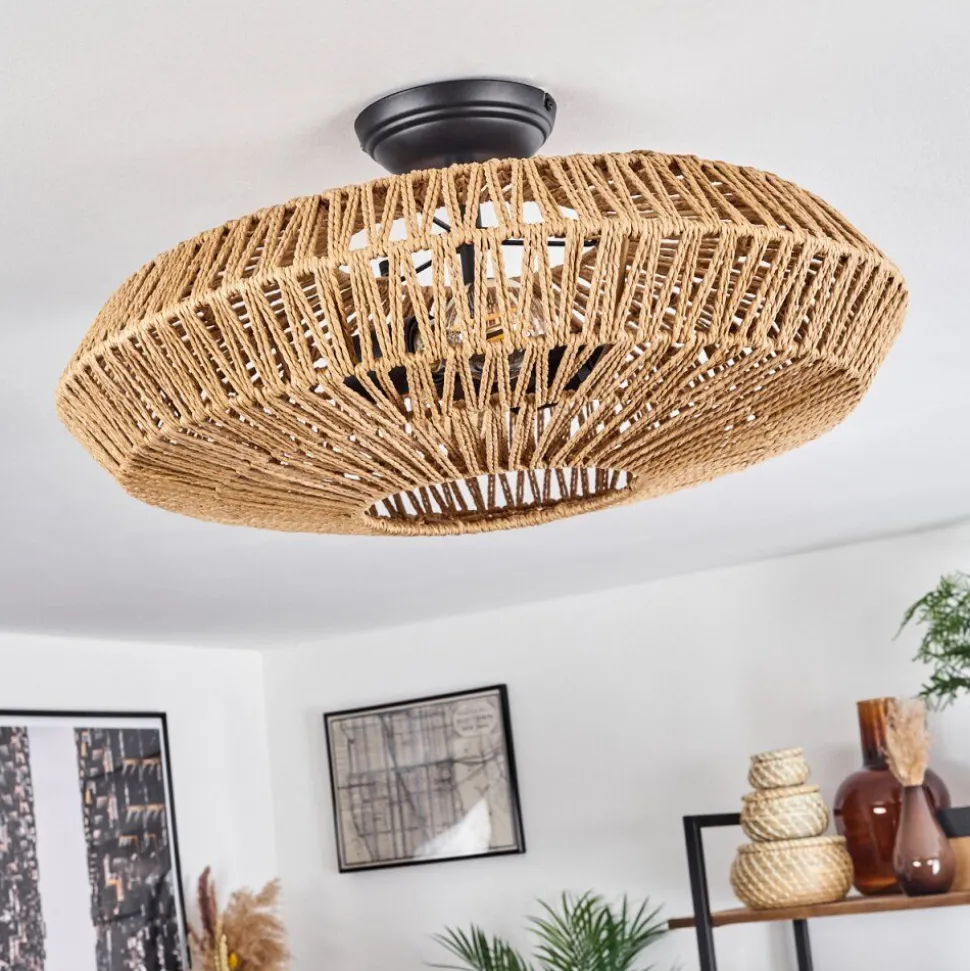 Plafonniermulstrand Ecru, 1 Lumiere