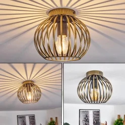 Plafonnieroravi Ancien, Or, 1 Lumiere