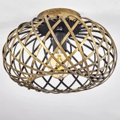 Plafonnieroravi Ancien, Or, 1 Lumiere