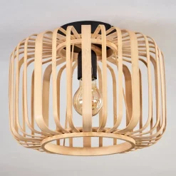 Plafonnieroravi Bois Clair, 1 Lumiere