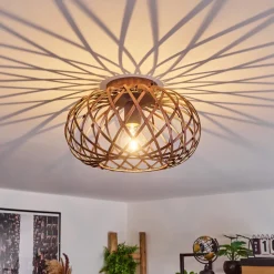 Plafonnieroravi Cuivre, 1 Lumiere