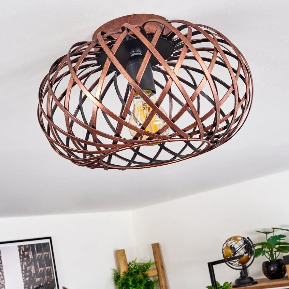 Plafonnieroravi Cuivre, 1 Lumiere