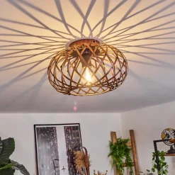 Plafonnieroravi Cuivre, 1 Lumiere