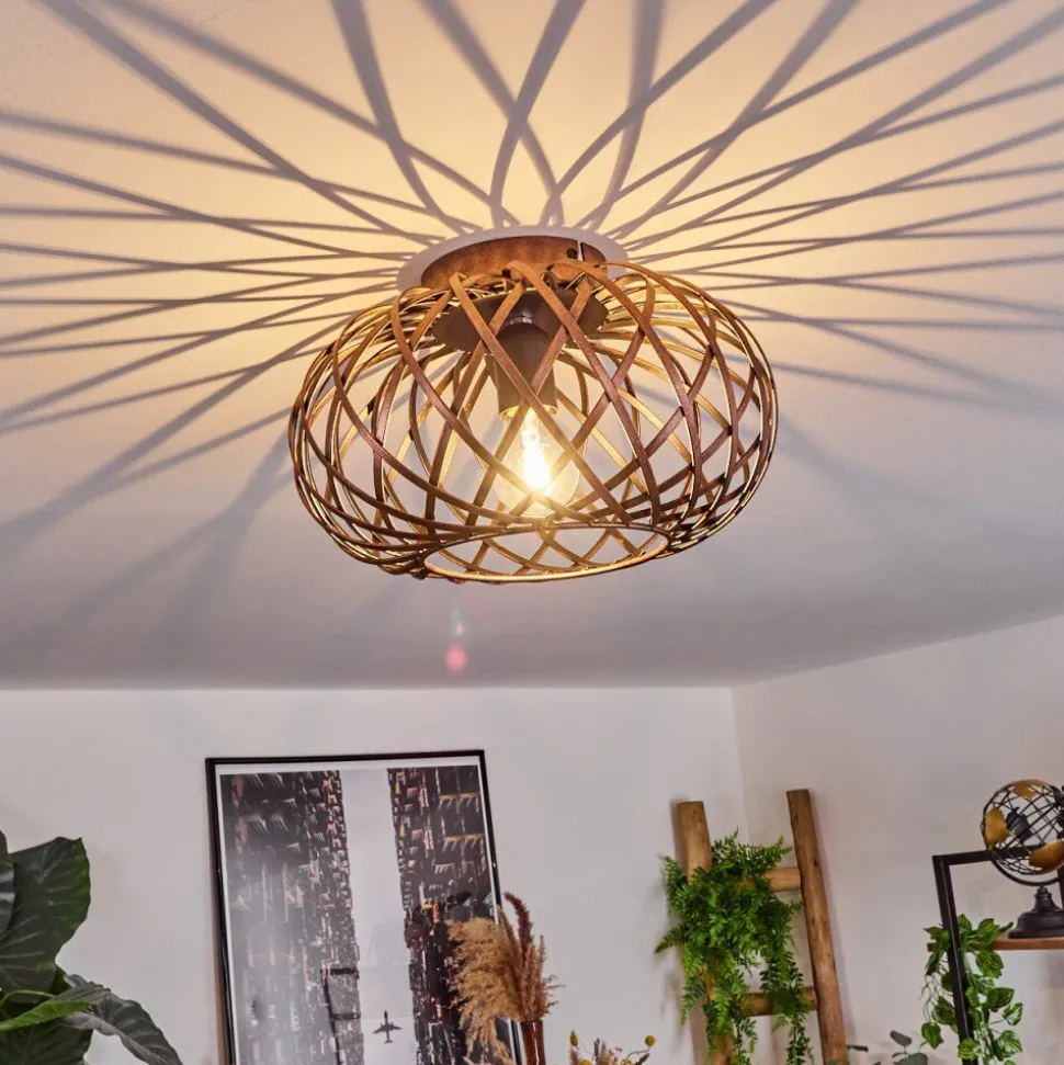 Plafonnieroravi Cuivre, 1 Lumiere