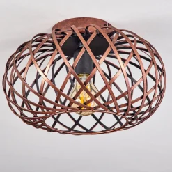 Plafonnieroravi Cuivre, 1 Lumiere