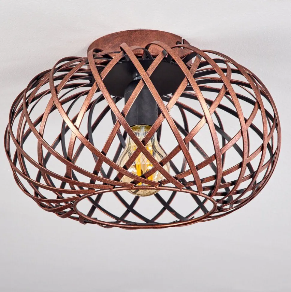 Plafonnieroravi Cuivre, 1 Lumiere
