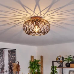 Plafonnieroravi Cuivre, 1 Lumiere
