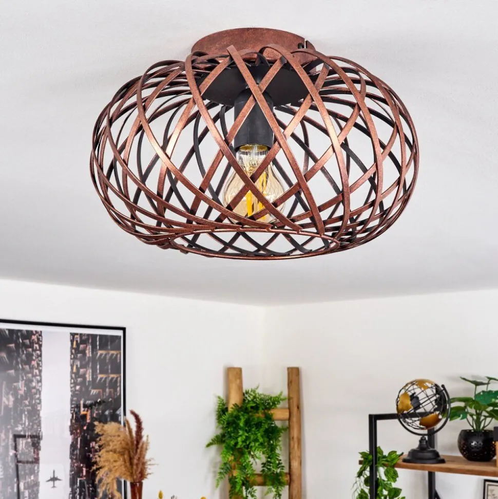 Plafonnieroravi Cuivre, 1 Lumiere