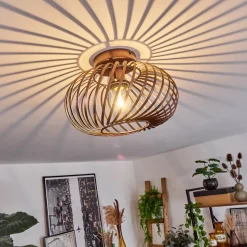 Plafonnieroravi Cuivre, 1 Lumiere