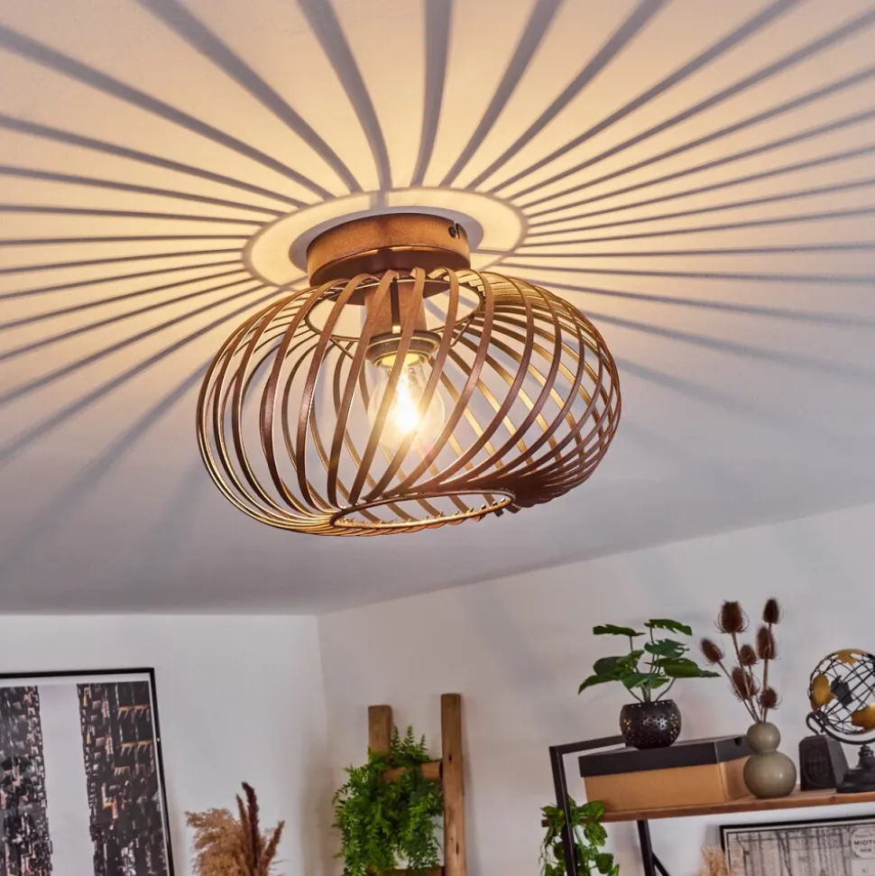 Plafonnieroravi Cuivre, 1 Lumiere