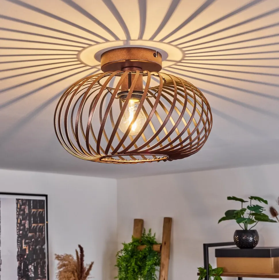 Plafonnieroravi Cuivre, 1 Lumiere