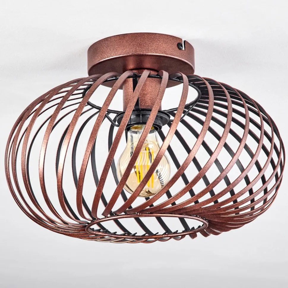Plafonnieroravi Cuivre, 1 Lumiere