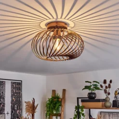 Plafonnieroravi Cuivre, 1 Lumiere