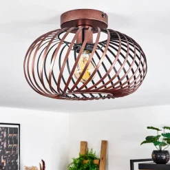Plafonnieroravi Cuivre, 1 Lumiere