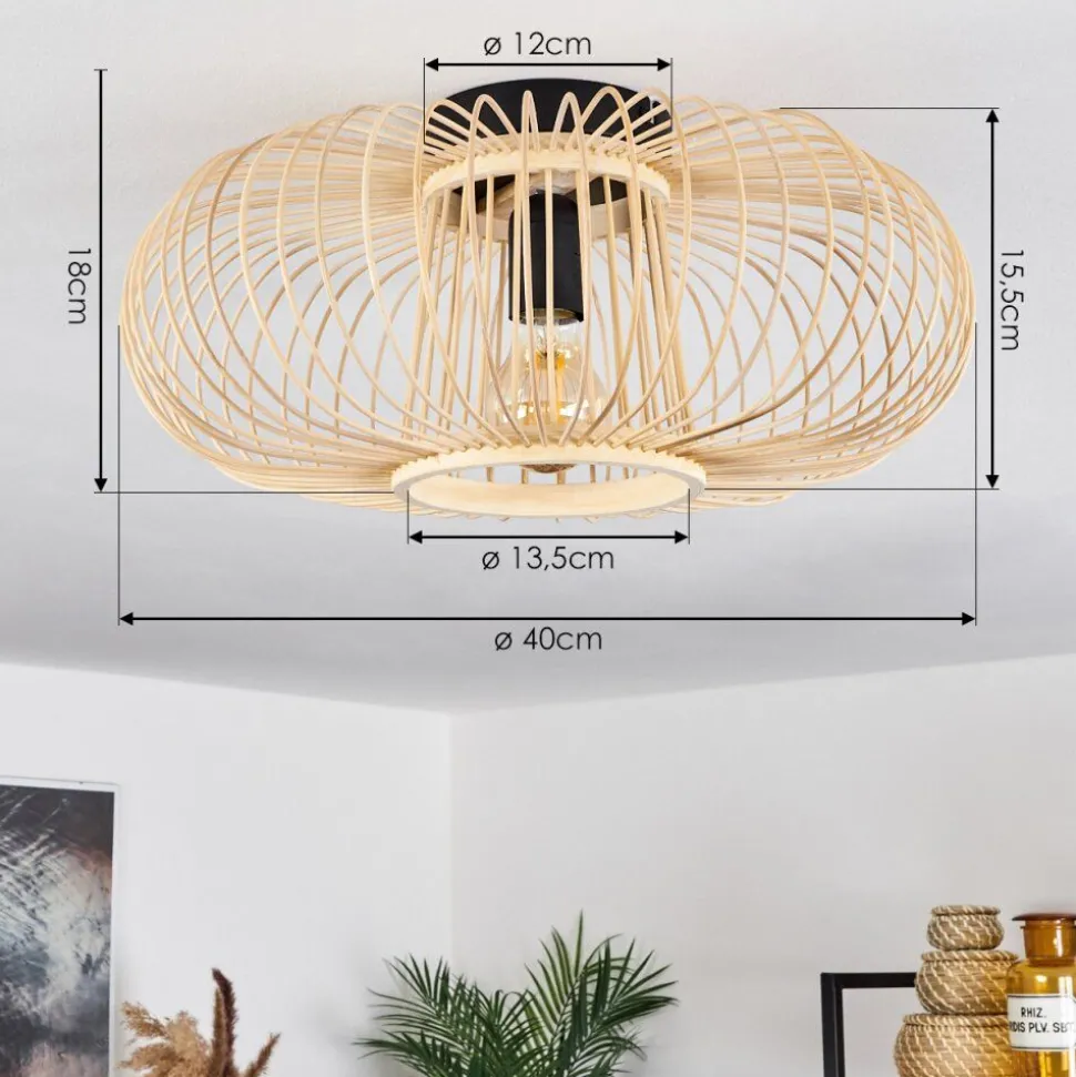 Plafonnieroravi Ecru, 1 Lumiere