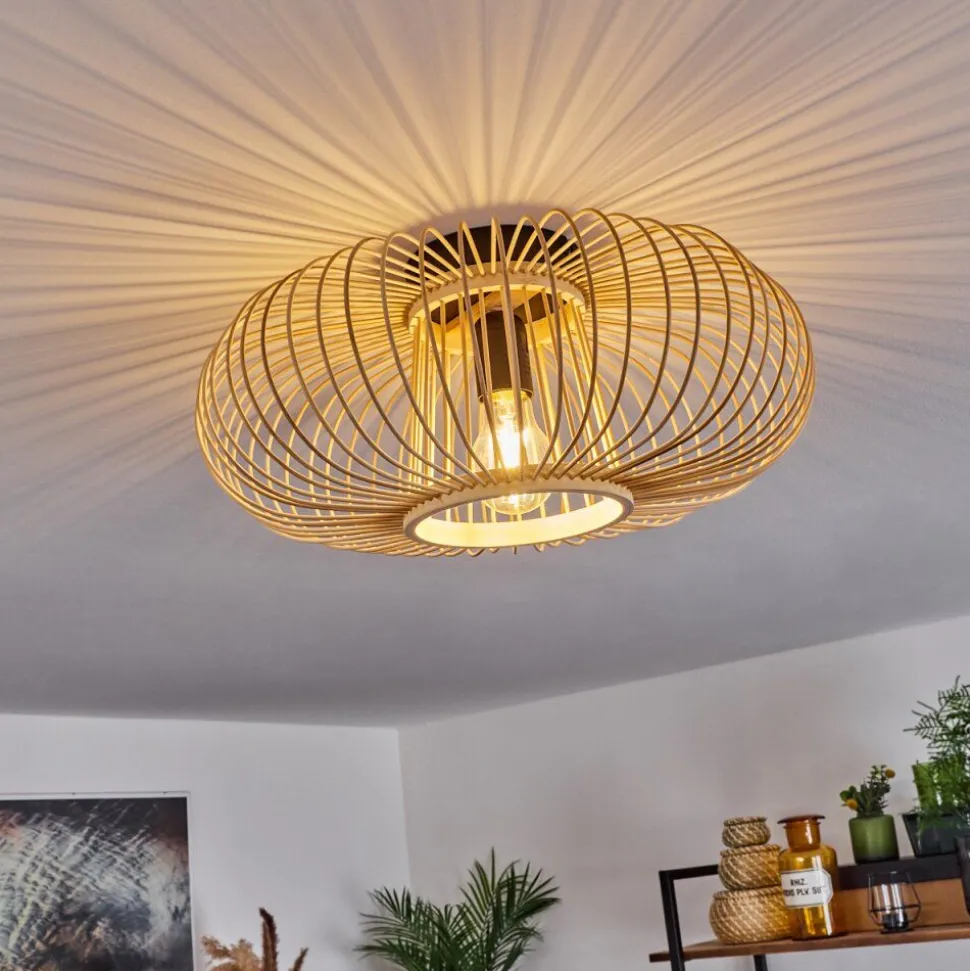 Plafonnieroravi Ecru, 1 Lumiere
