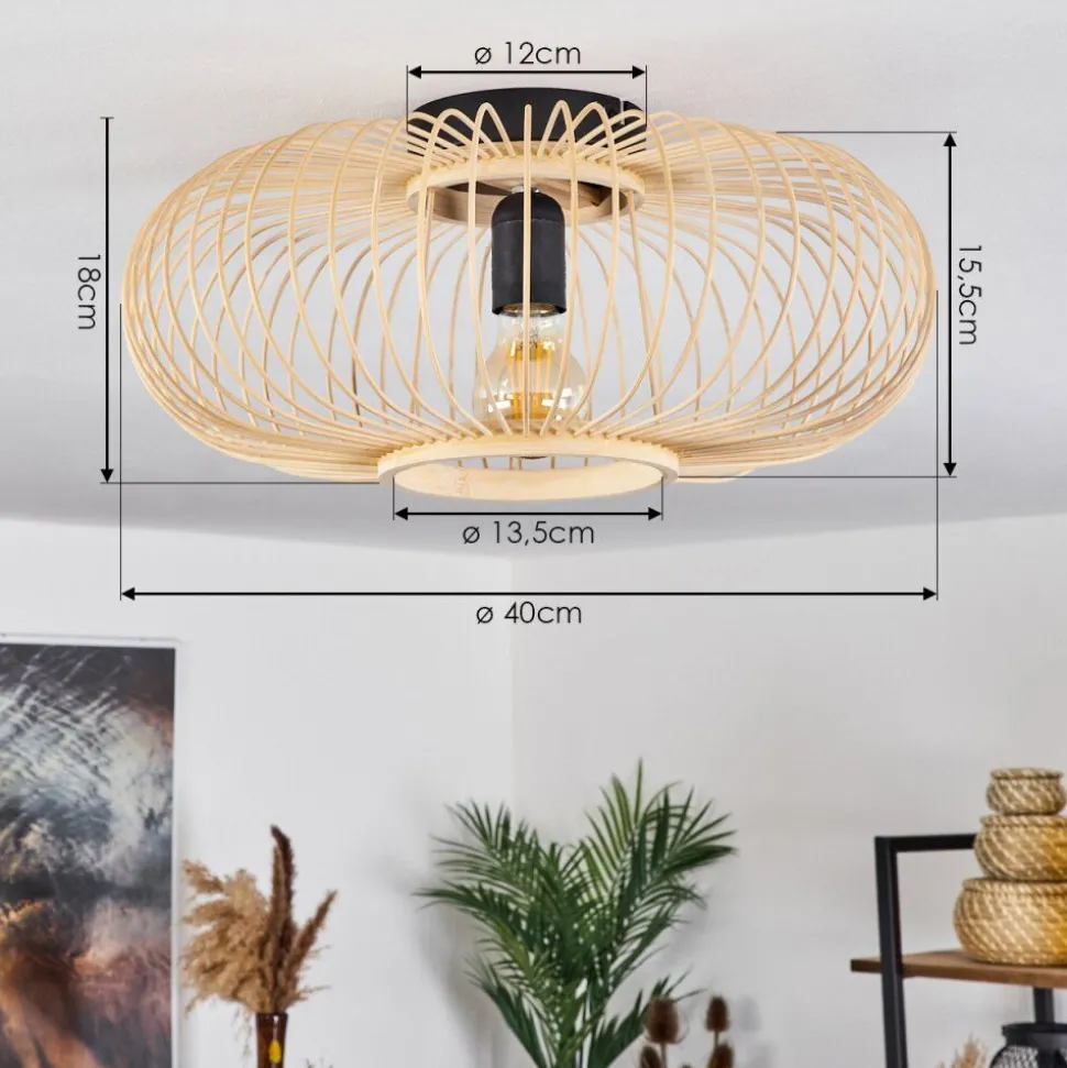 Plafonnieroravi Ecru, 1 Lumiere