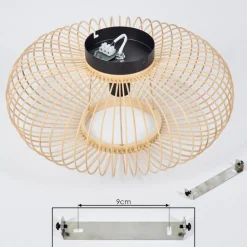 Plafonnieroravi Ecru, 1 Lumiere