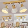 Plafonnierorny Ecru, Blanc, 3 Lumieres