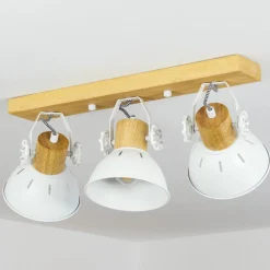 Plafonnierorny Ecru, Blanc, 3 Lumieres