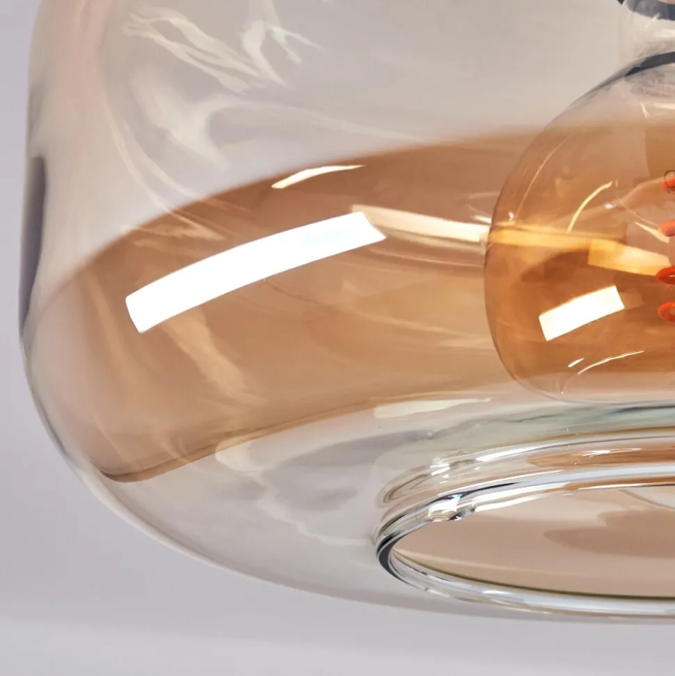 Plafonnierpedreles Ambre, 1 Lumiere