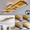 Plafonnierpompu Led Ecru, Noir, 1 Lumiere
