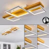Plafonnierpompu Led Ecru, Blanc, 1 Lumiere