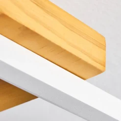 Plafonnierpompu Led Ecru, Blanc, 1 Lumiere