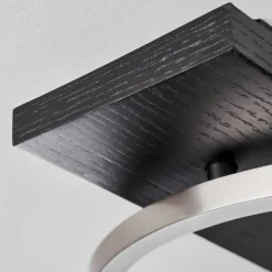 Plafonnierpompu Led Noir, 3 Lumieres