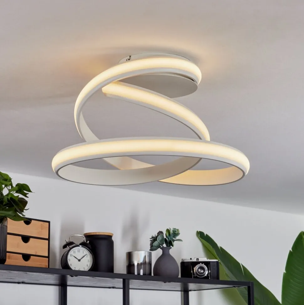 Plafonnierramada Led Blanc, 1 Lumiere