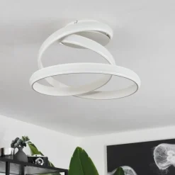 Plafonnierramada Led Blanc, 1 Lumiere