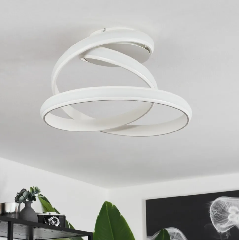 Plafonnierramada Led Blanc, 1 Lumiere