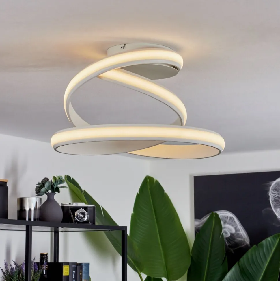 Plafonnierramada Led Blanc, 1 Lumiere