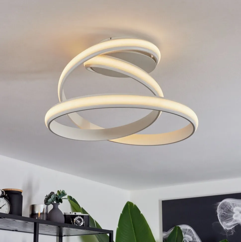 Plafonnierramada Led Blanc, 1 Lumiere